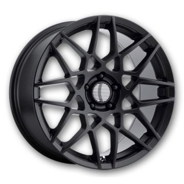 Performance Replicas Wheels PR178 18x10 Satin Black 5x114.3 +45mm 70.7mm