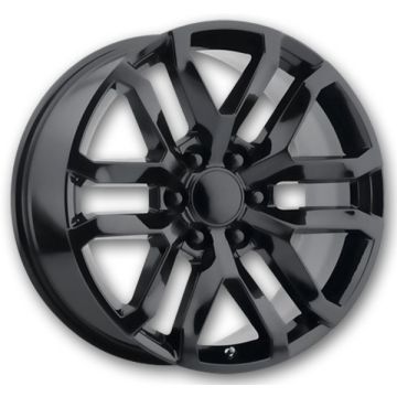 Performance Replicas Wheels PR196 20x9 Satin Black 6x139.7 +24mm 78.1mm