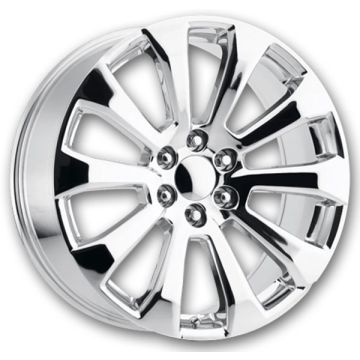 Performance Replicas Wheels PR204 22x9 Chrome 6x139.7 +28mm 78.1mm