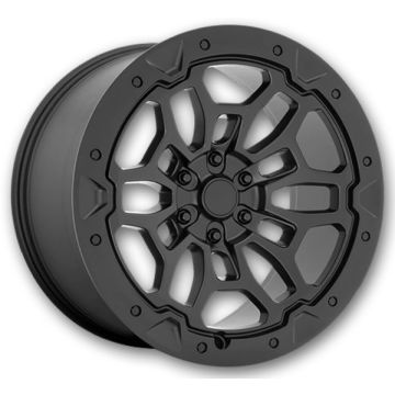 Performance Replicas Wheels PR215 20x10 Matte Black 5x139.7 +19mm 78.1mm