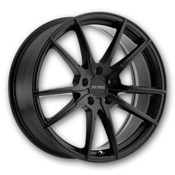 Petrol Wheels P0A 19x8 Matte Black 5x112 +32mm 72.1mm