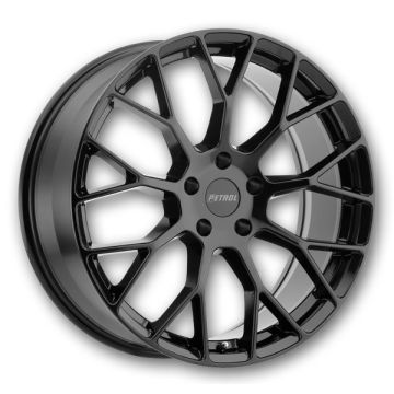 Petrol Wheels P2B 19x8 Gloss Black 5x112 +32mm 72.1mm