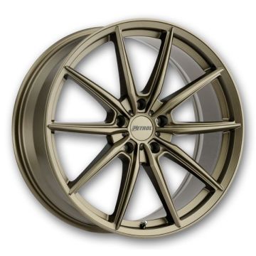 Petrol Wheels P4B 20x8.5 Matte Bronze 5x112 +40mm 72.1mm