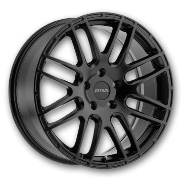 Petrol Wheels P6A 17x7.5 Matte Black 4x100 +40mm 72.1mm