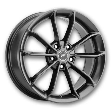 Platinum Wheels 457 Revelation 18x8 Gloss Gunmetal Grey with Clear Coat 5x112 +40mm 66.6mm