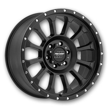 Pro Comp Wheels Rockwell 17x8 Satin Black 6x135 0mm 87.1mm