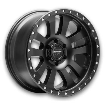 Pro Comp Wheels Prodigy 17x9 Matte Black 5x127 -6mm 71.5mm