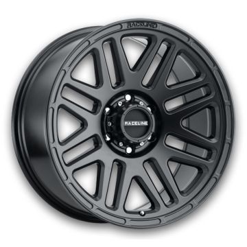 Raceline Wheels 944B Outlander 13x4.5 Satin Black 5x114.3 +3mm 3.19mm