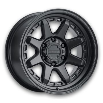 Raceline Wheels 947B Scout 16x8 Satin Black 5x139.7 +0mm 106.5mm