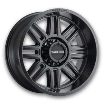 Raceline Wheels 948B Split 20x9 Satin Black 5x150 +18mm 110.3mm