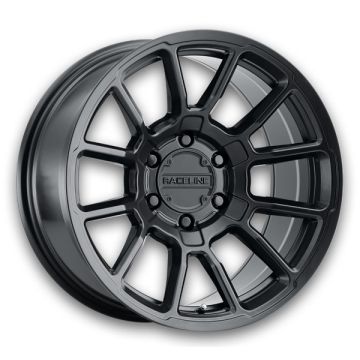 Raceline Wheels 950B Gauge 15x8 Satin Black 6x139.7 -24mm 106.1mm