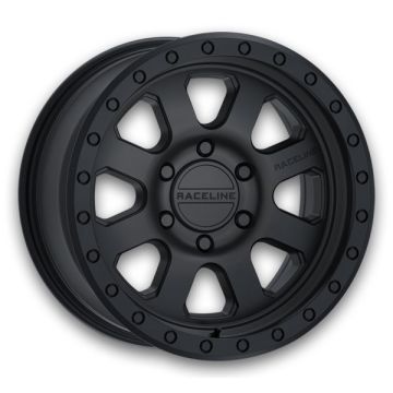 Raceline Wheels 959B Avenger 2.0 20x9 Satin Black 5x150 0mm 110.5mm
