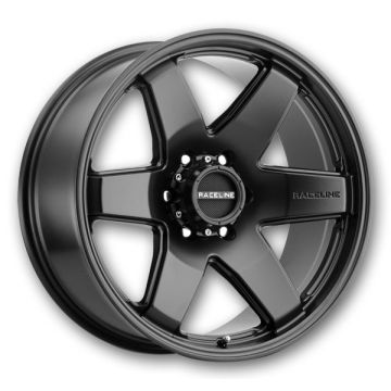 Raceline Wheels 942B Addict 22x9.5 Gloss Black 5x139.7 +15mm 106.5mm