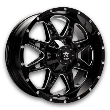 RBP Wheels AK-8 20x9 Gloss Black 8x165.1 -12mm 121.3mm