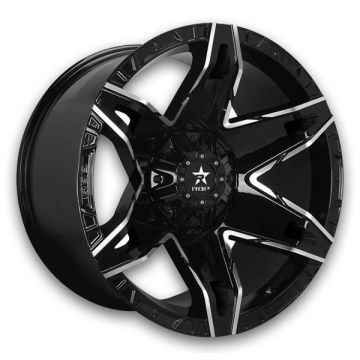 RBP Wheels 70R Quantum 20x10 Black 8x165.1 -25mm 125.1mm