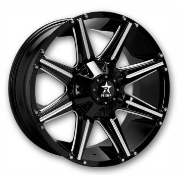 RBP Wheels 98R 20x9 Gloss Black with CNC Grooves  0mm 78mm