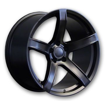 Replicas Wheels R81002 20x11 Satin Black 5x115 +22mm 71.6mm