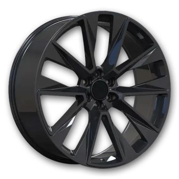 OE Pro-Line Wheels RS-39 22x9 Gloss Black 6x139.7 +31mm 78.1mm