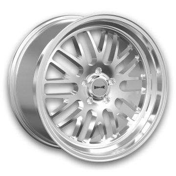 Ridler Wheels 607 20x10 Polished 5x127 +0mm 83.82mm