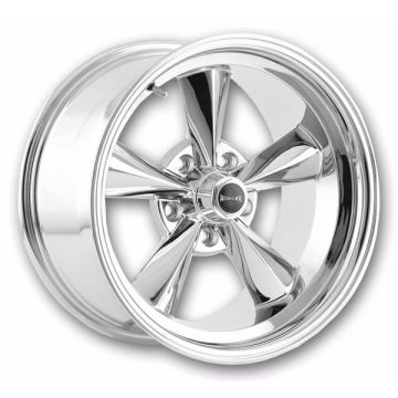 Ridler Wheels 675 17x9.5 Chrome 5x120 -5mm 83.82mm