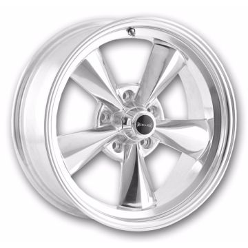 Ridler Wheels 675 15x7 Polished 5x120 +0mm 83.82mm