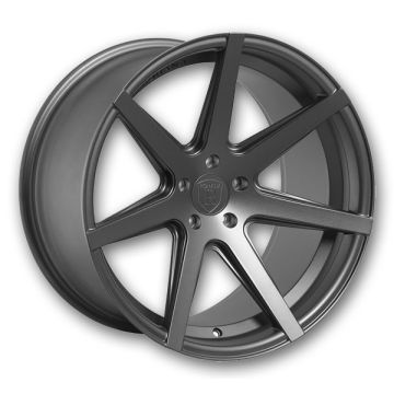 Rohana Wheels RC7 19x8.5 Matte Graphite 5x120 +33mm 72.56mm
