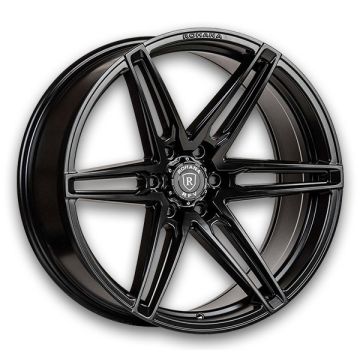 Rohana Wheels RFV1 22x9.5 Matte Black 6x135 +22mm 87.1mm