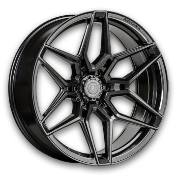 Rohana Wheels RFV2 22x9.5 Gloss Graphite 6x139.7 +22mm 78.1mm