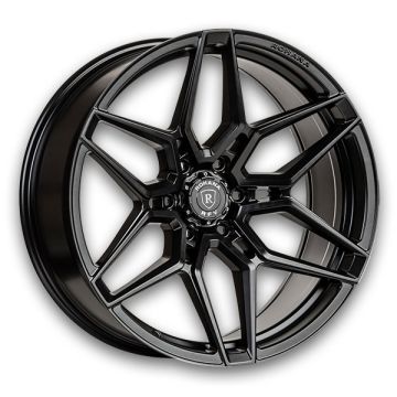 Rohana Wheels RFV2 22x9.5 Matte Black 6x139.7 +22mm 78.1mm