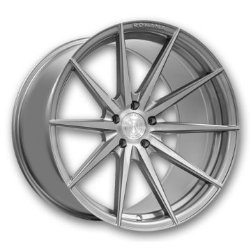 Rohana Wheels RFX1 20x9 Brushed Titanium 5x130 +45mm 72.56mm