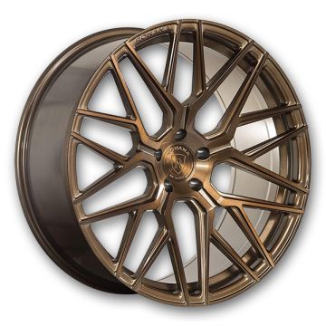 Rohana Wheels RFX10 21x11.5 Brushed Bronze 5x120 +28mm 74.1mm