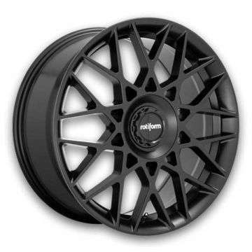 Rotiform Wheels BLQ-C 19x8.5 Matte Black 5x112 +35mm 66.56mm