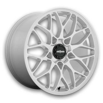 Rotiform Wheels SGN 19x8.5 Gloss Silver 5x108 +45mm 63.36mm