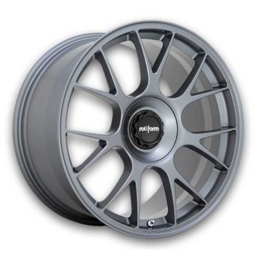Rotiform Wheels TUF 20x9 Satin Titanium 5x130 +45mm 71.5mm