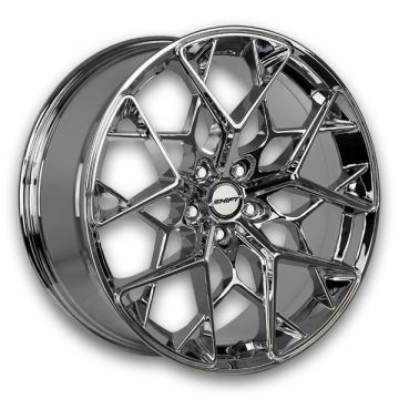 Shift Wheels Piston 20x8.5 Chrome 5x120 +35mm 73.1mm