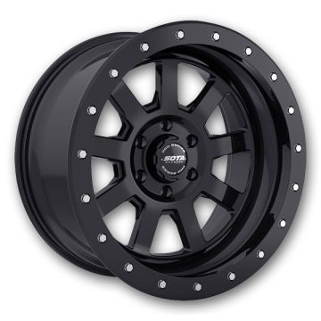 SOTA Offroad Wheels 320SB-S.S.D. 20x9 Satin Black 6x135 12mm 87.1mm