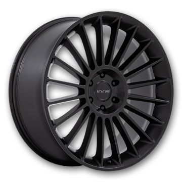 Status Wheels Venti 22x9.5 Matte Black 6x135 25mm 87.1mm