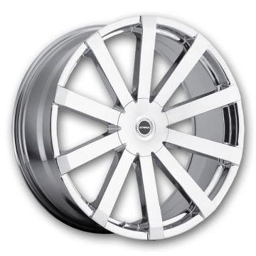 Strada Wheels Gabbia 20x8.5 Chrome 6x135/6x139.7 +30mm 87.1mm