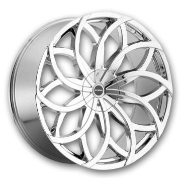 Strada Wheels Huracan 26x10 Chrome  +15mm 78.1mm