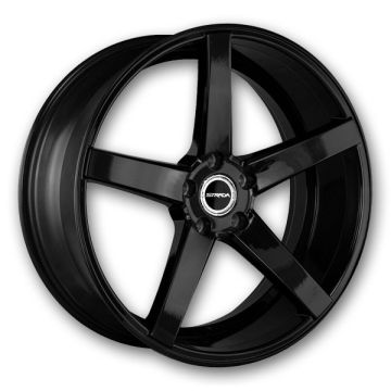 Strada Wheels Perfetto 17x7.5 All Gloss Black 5x114.3/5x120 +35mm 72.6mm