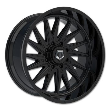 TIS Wheels 547B 26x12 Gloss Black 8x165.1 -44mm 125.2mm