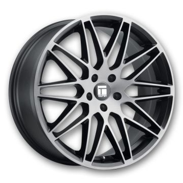Touren Wheels 3274 TR74 20x9 Brushed Black with Dark Tint 5x120 +35mm 72.56mm