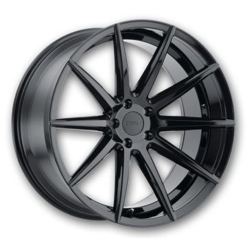 TSW Wheels Clypse 22x10.5 Gloss Black 5x120 +35mm 76.1mm