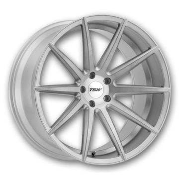 TSW Wheels Clypse 22x11 Titanium with Matte Brushed Face 5x120 +25mm 76.1mm