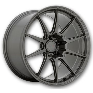 TSW Wheels Kemora 18x9.5 Matte Gunmetal 5x114.3 +25mm 76.1mm
