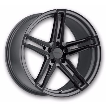 TSW Wheels Mechanica 19x10.5 Matte Gunmetal w/ Matte Black Face 5x114.3 +27mm 76.1mm
