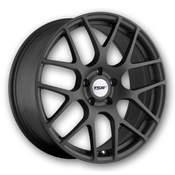 TSW Wheels Nurburgring 22x10 Matte Gunmetal 5x112 +41mm 66.56mm