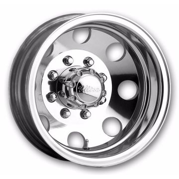 Ultra Wheels 002 Modular Dually 16x6 Polished - Rear 8x170 -125mm 130.18mm