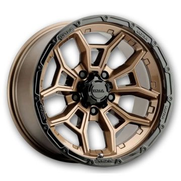 Ultra Wheels 125 Warmonger 5 17x9 Bronze 5x114.3 -12mm
