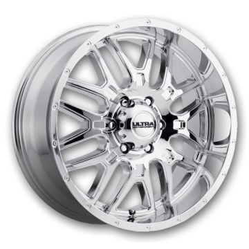 Ultra Wheels 203 Hunter 20x9 Chrome 6x139.7 +18mm 106.1mm